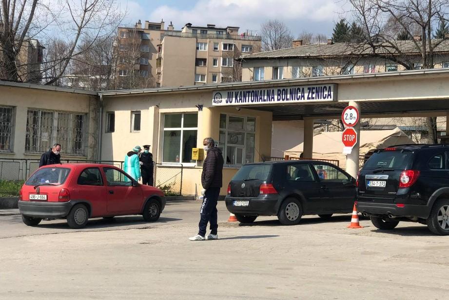 Stroge kontrole na ulazu u zeničku bolnicu: Medicinari rade trijažu 24 sata