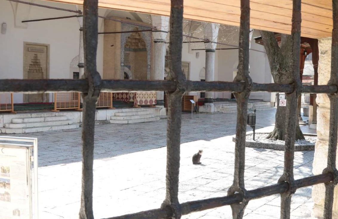 Ova fotografija slama srce: Prazan harem Begove džamije