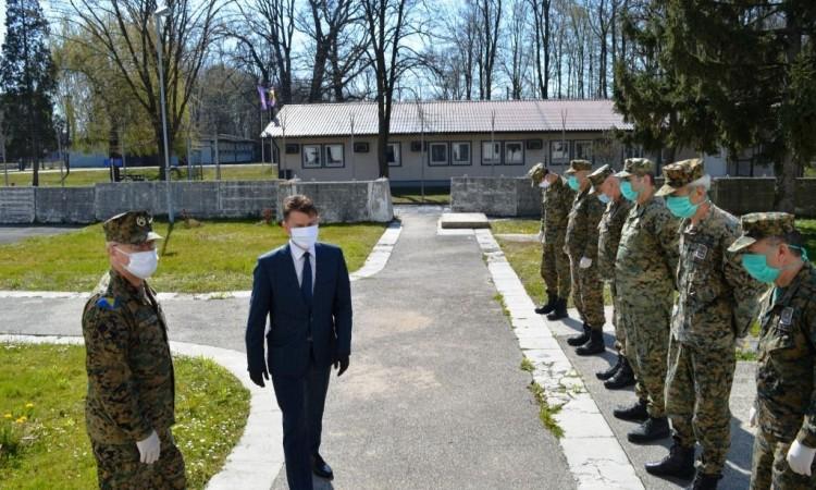 Podžić, Okolić i Krešić obišli lokacije OSBiH