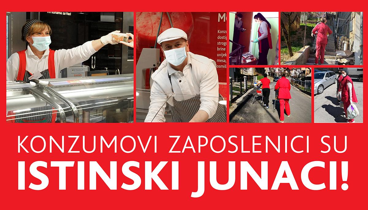 Konzum nagradio svoje zaposlenike u prodavnicama