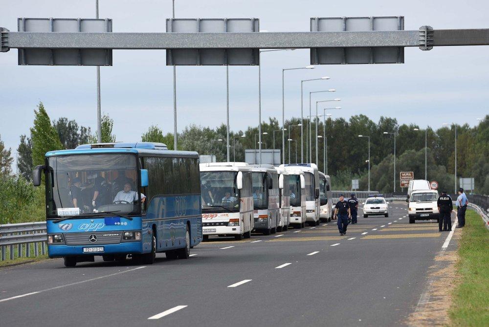 Autobus sinoć stigao u Hrvatsku - Avaz