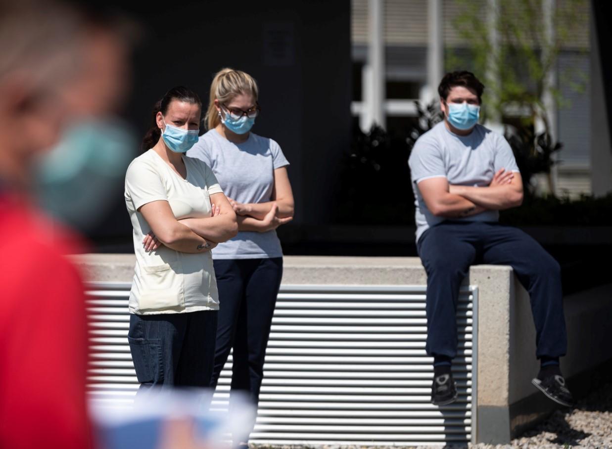 Demonstracije u staračkim domovima u Sloveniji