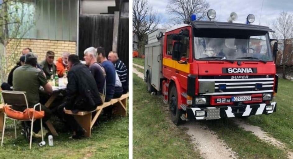 Uz načelnika općine, janje okretali šef civilne zaštite i komandir vatrogasaca