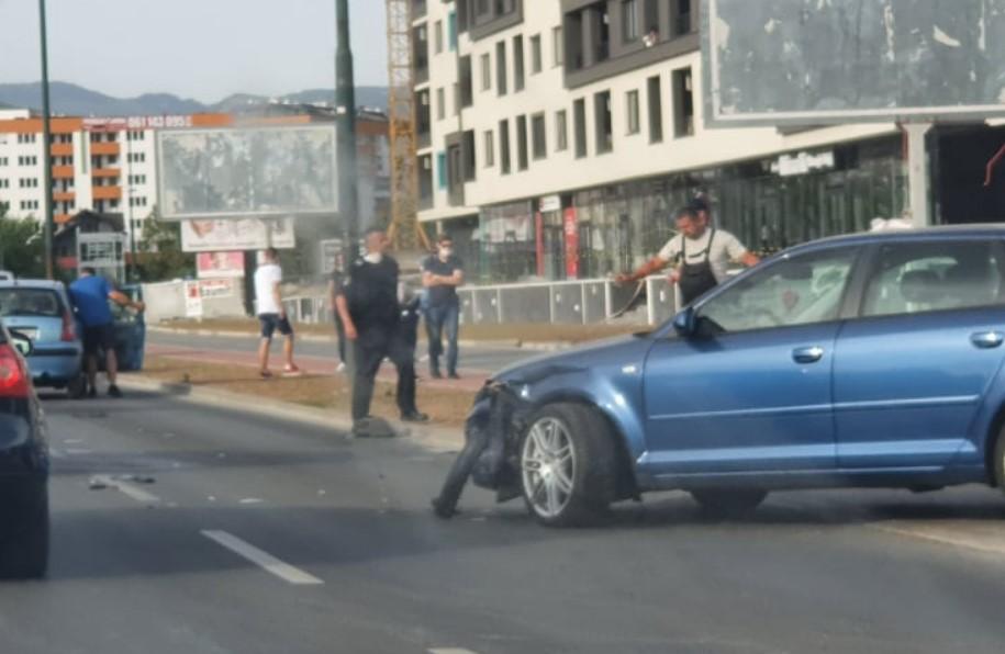 Nesreća na Stupu: Sudarila se vozila, nema povrijeđenih