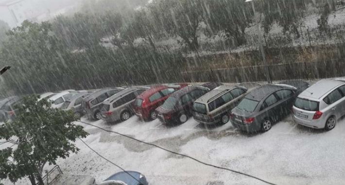 Nevrijeme u Dalmaciji, temperatura za pola sata pala za 12 stepeni