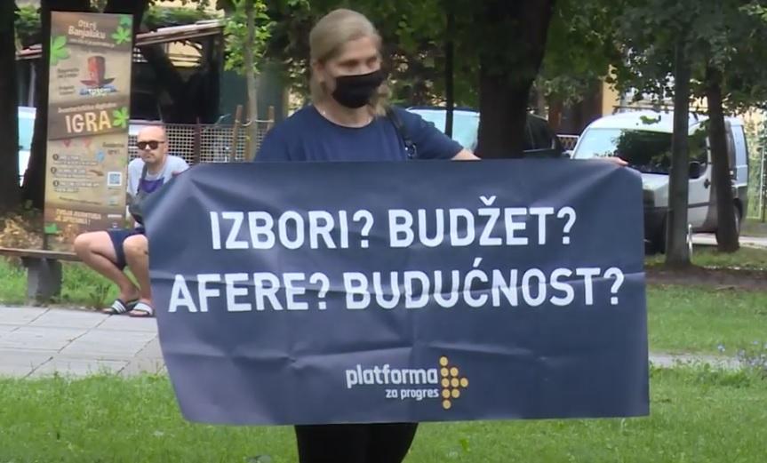 Platforma za progres održala mirne proteste u Banjoj Luci