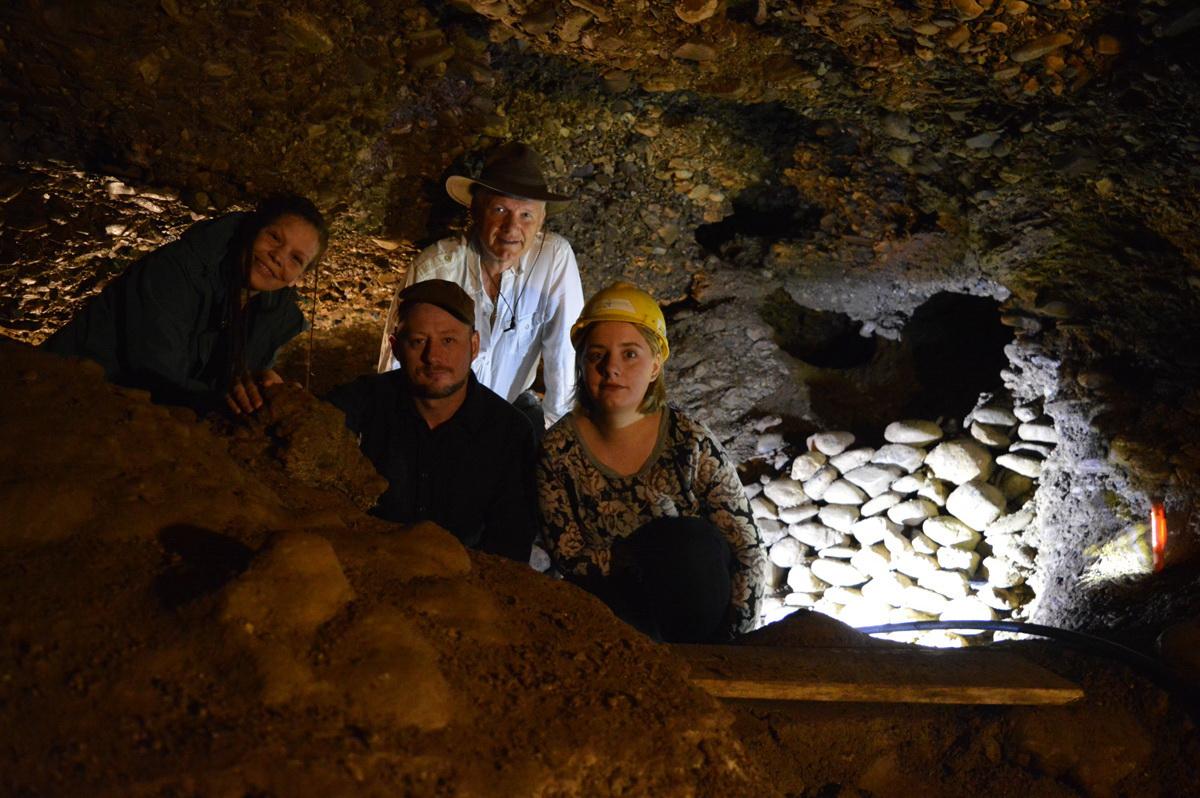 Tim Fondacije na mjestu gdje su pronađeni stalagmiti i suhozidi - Avaz