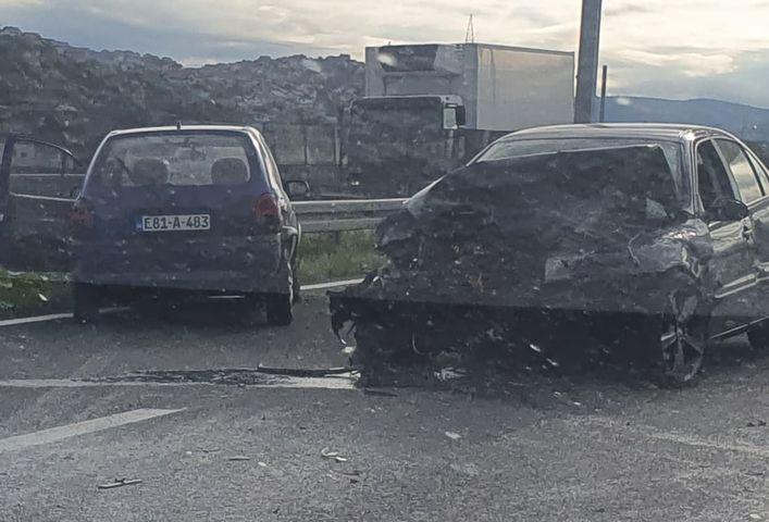 Zbog sudara na autoputu kilometarske kolone