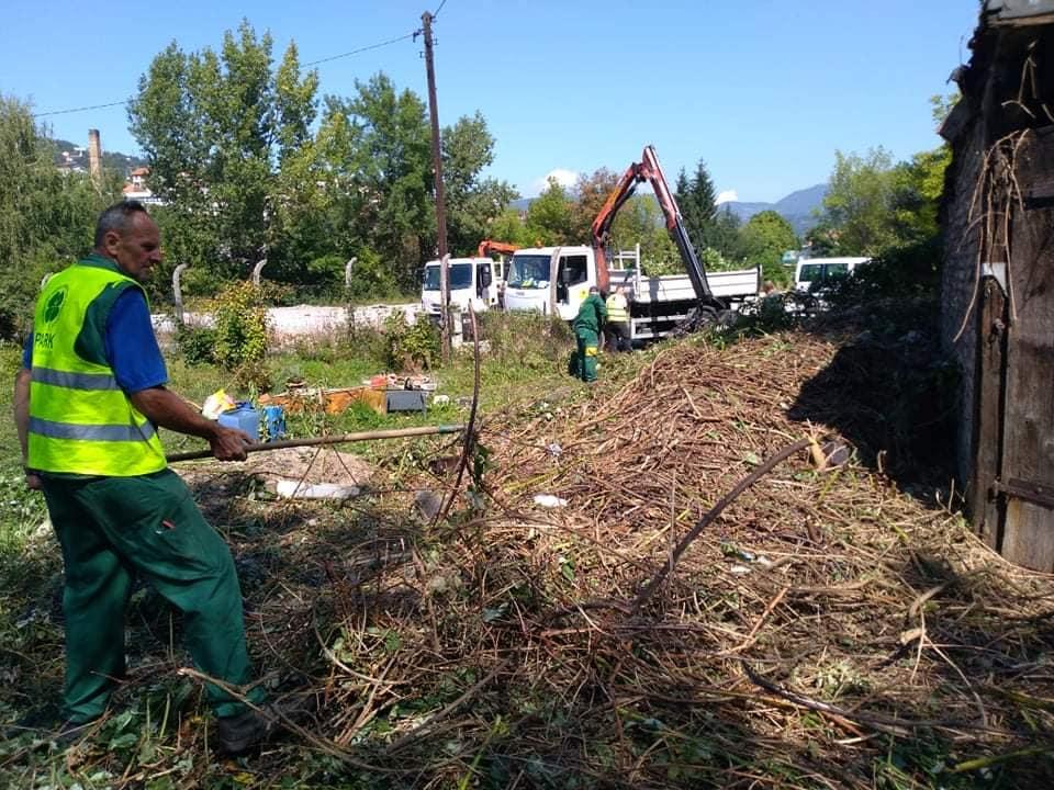 Ekipe "Parka" i ove sedmice nastavile su čišćenje trase Prve transferzale - Avaz