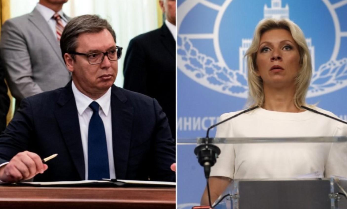 Aleksandar Vučić i Marija Zaharova - Avaz