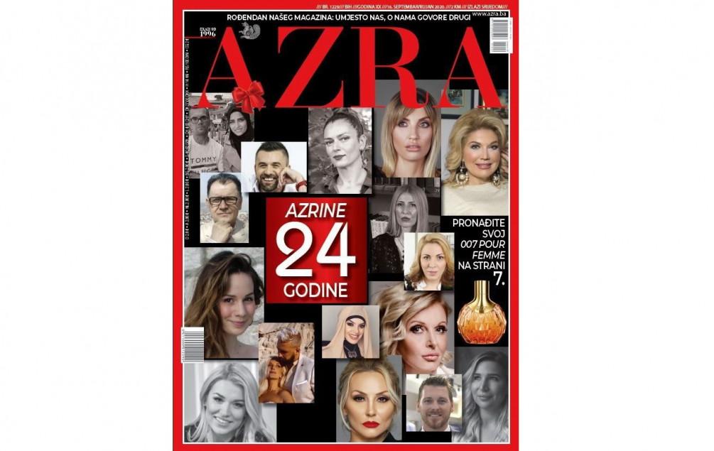 Naslovnica rođendanskog broja „Azre“ koji  je od danas na prodajnim mjestima širom BiH - Avaz