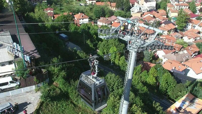 Pogledajte kako bi se spašavali putnici sa Trebevićke žičare u slučaju evakuacije