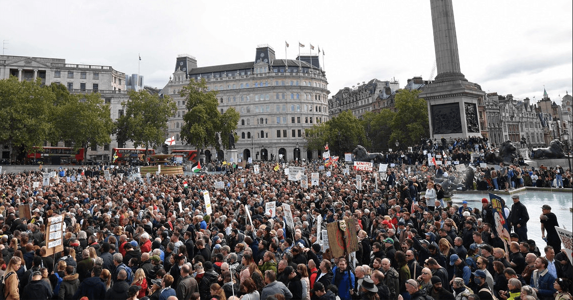 Protesti u Londonu - Avaz