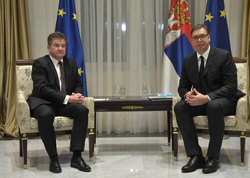 Počeo sastanak Vučića i Lajčaka u Beogradu