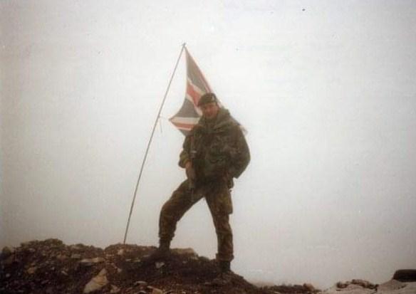 Britanski vojnik Piter Mur tokom misije u BiH - Avaz