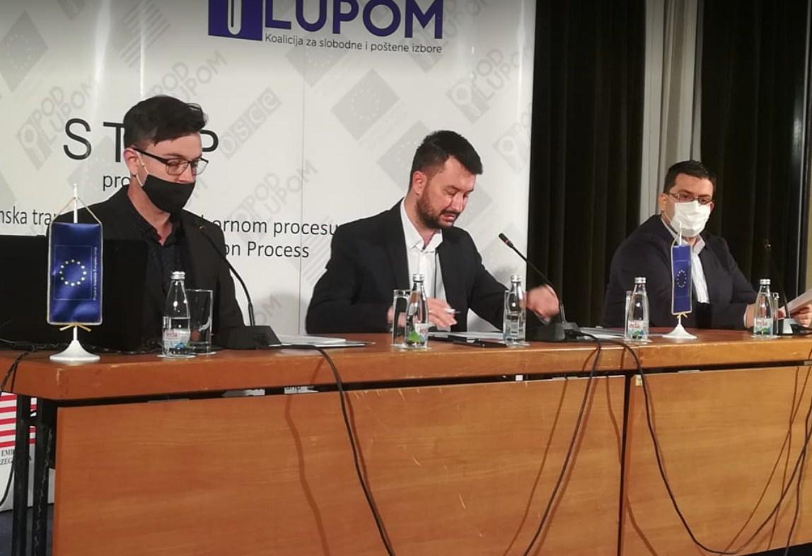 Sa današnje konferencije Koalicije "Pod lupom" - Avaz