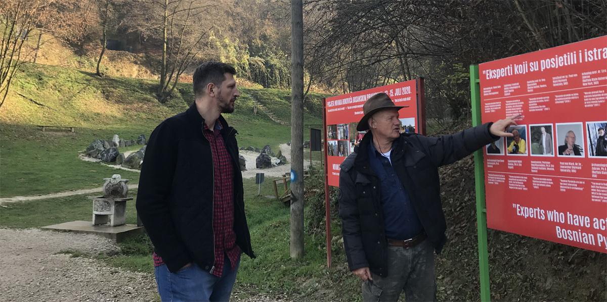 Mirza Teletović obišao Bosansku dolinu piramida