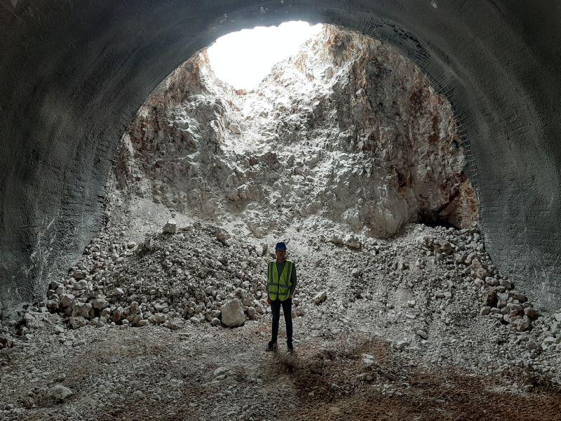 Probijena i lijeva cijev tunela Počitelj - Avaz