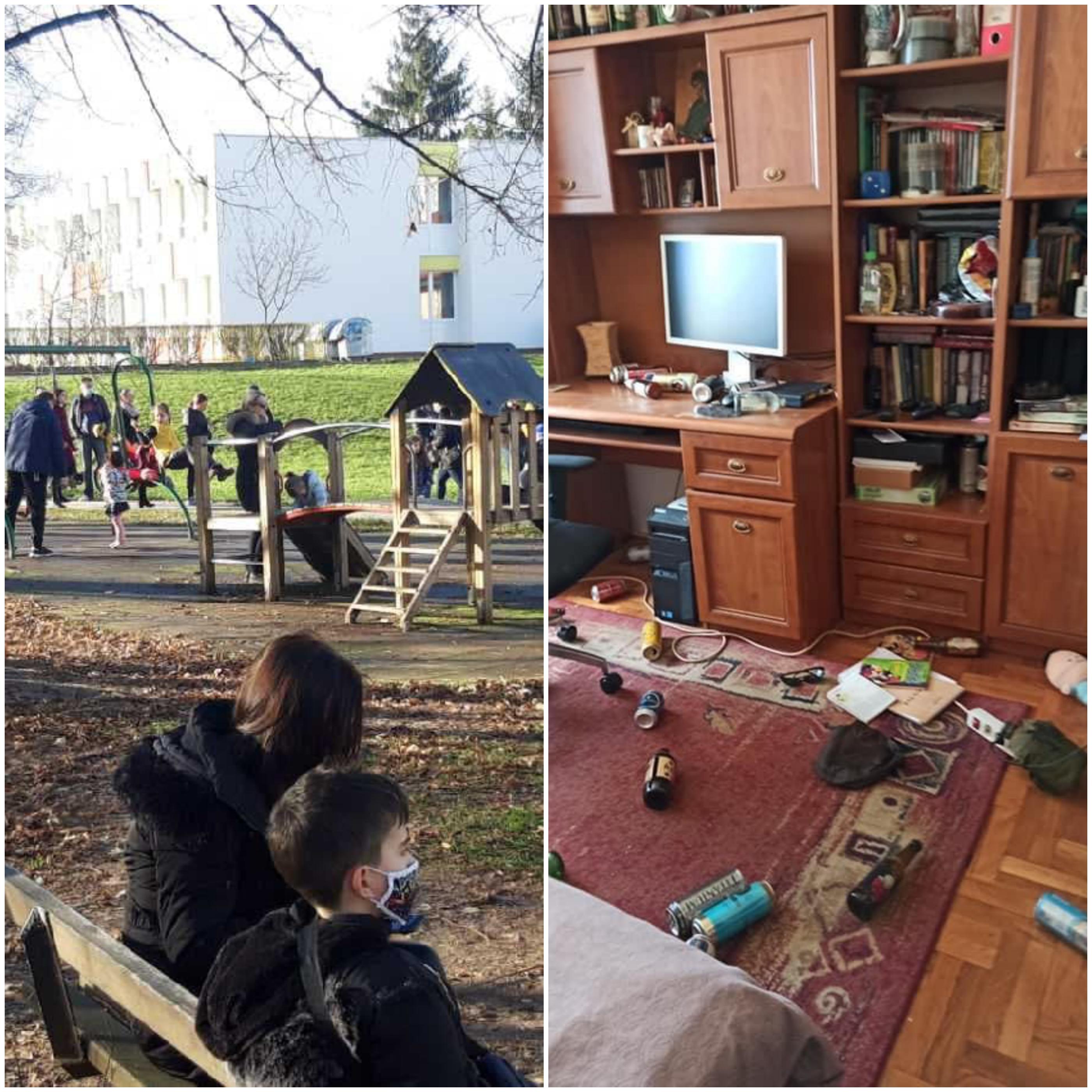 Banja Luka residents went out to the parks, there is no electricity, traffic jams...