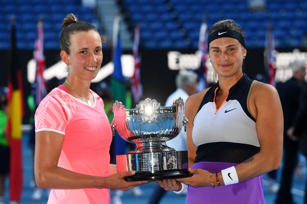 Mertens i Sabalenka s trofejom - Avaz