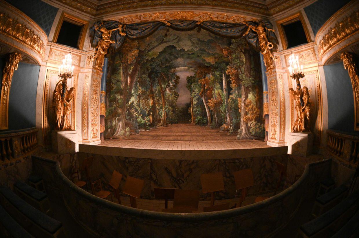 Marie-Antoinette's personal theatre gets a lockdown makeover