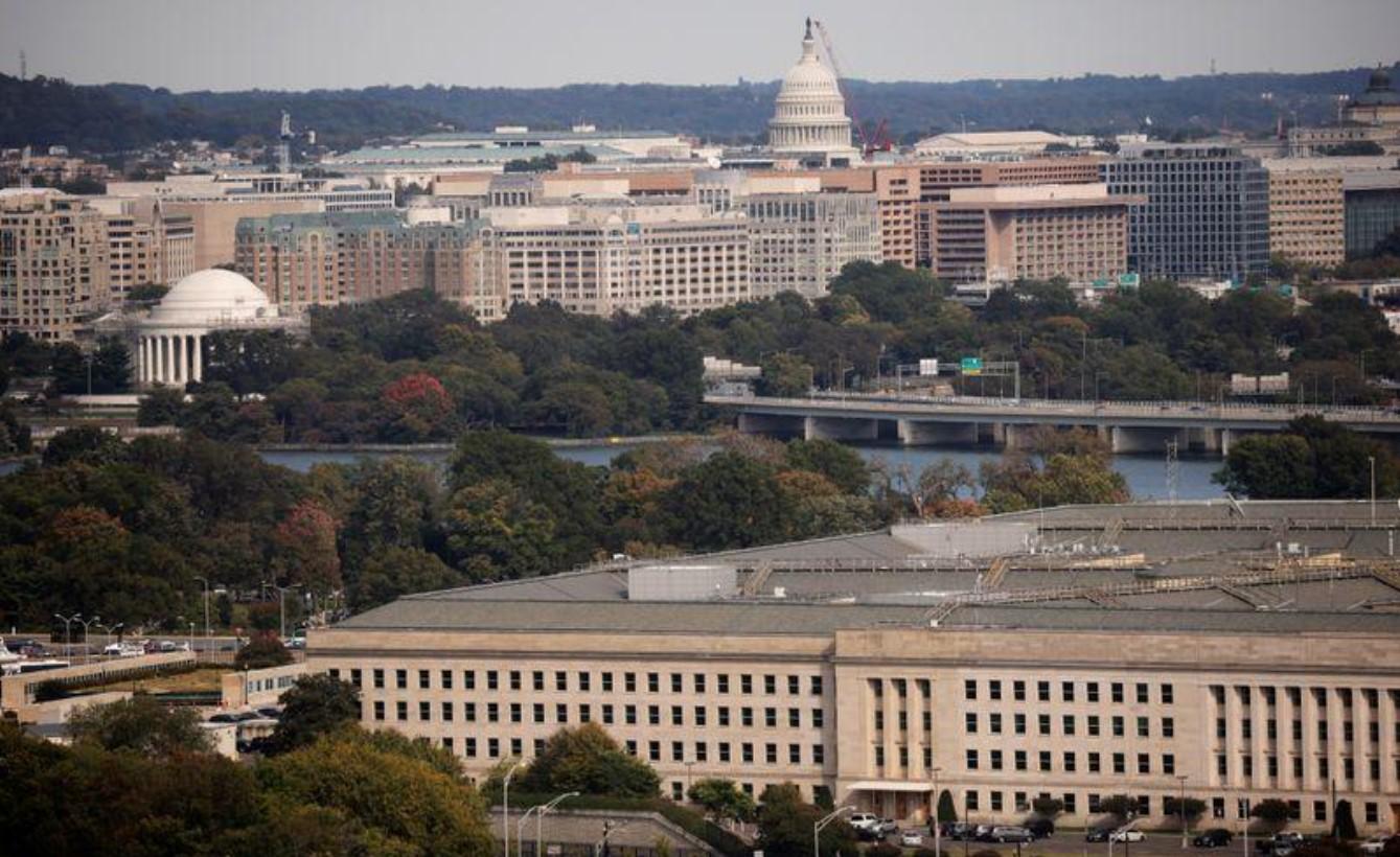 The Pentagon building is seen in Arlington, Virginia, U.S. October 9, 2020. - Avaz