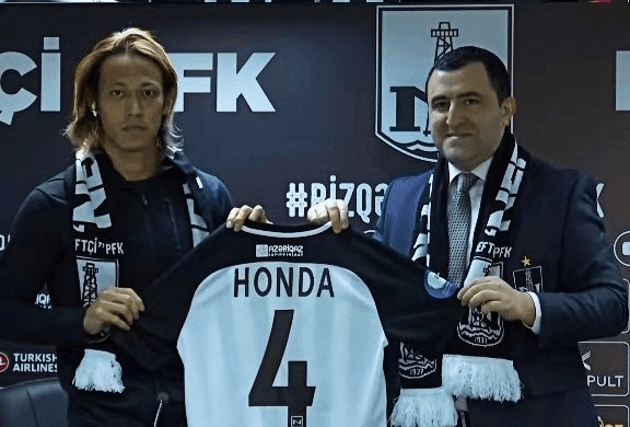 Keisuke Honda završio u Azerbejdžanu