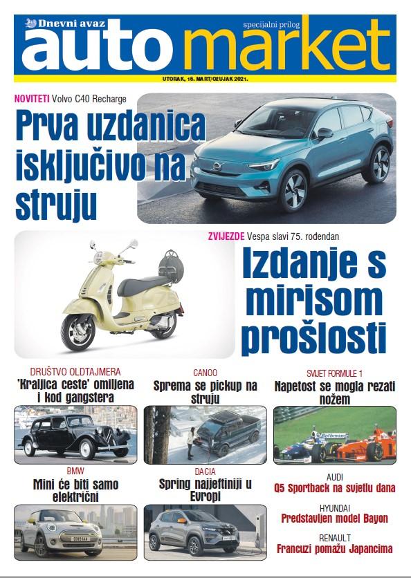 Naslovnica "Automarketa" - Avaz