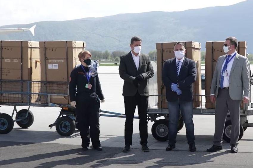 Novalić welcomed the respirators at the Sarajevo airport - Avaz