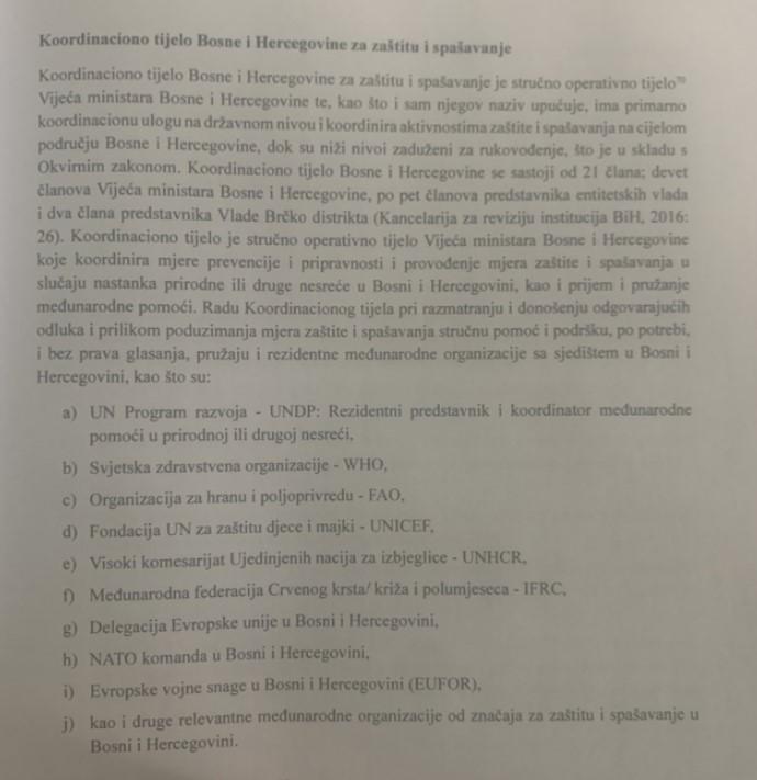 Koordinaciono tijelo je operativno na nivou BiH, s tim da se ne vrši prijenos nadležnosti - Avaz