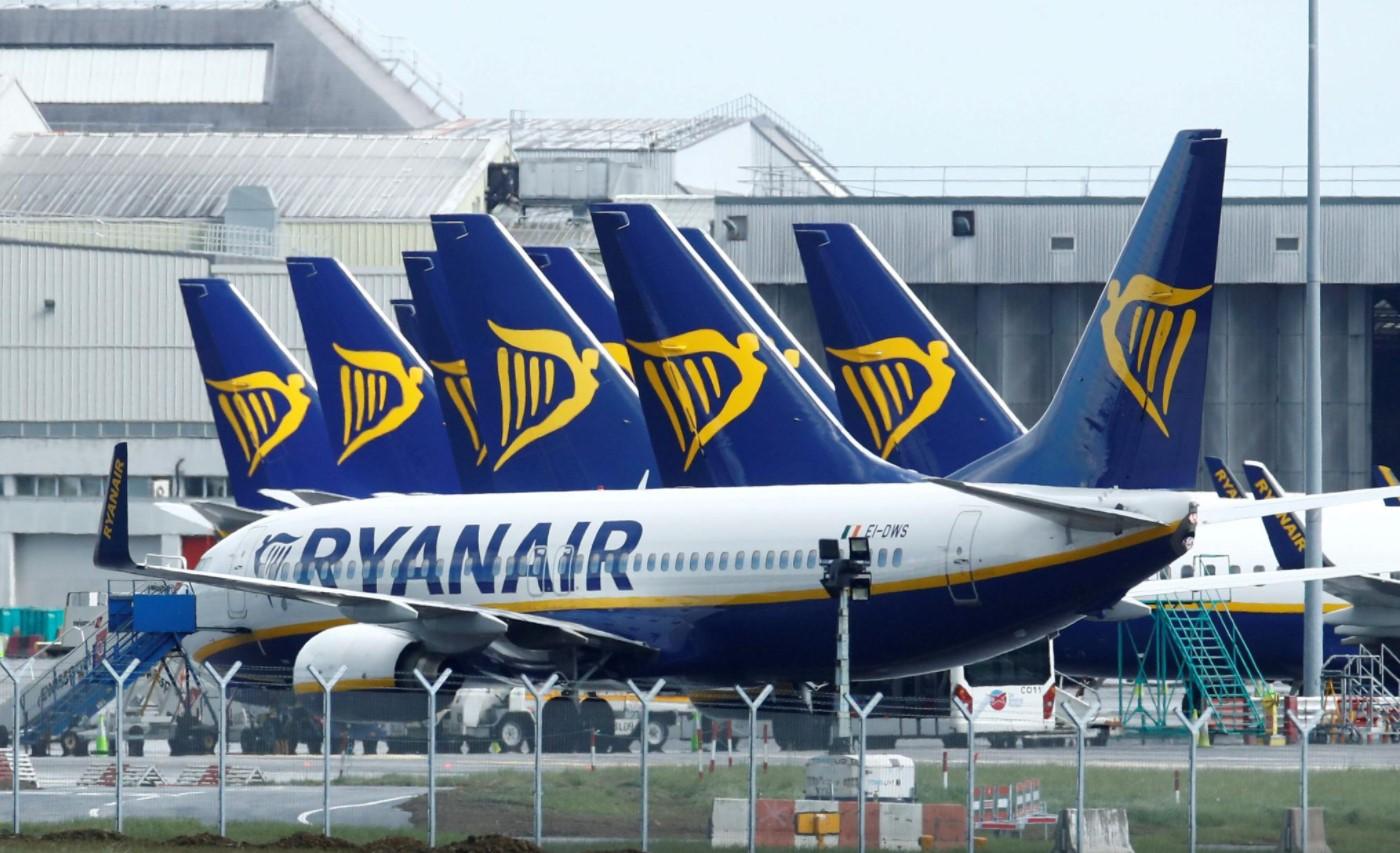 Ryanair planes at Dublin Airport after the outbreak of the coronavirus disease (COVID-19), Dublin, Ireland, May 1, 2020. - Avaz