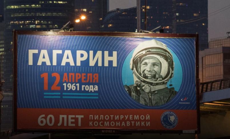 On Gagarin flight anniversary, Putin vows Russia will remain space power