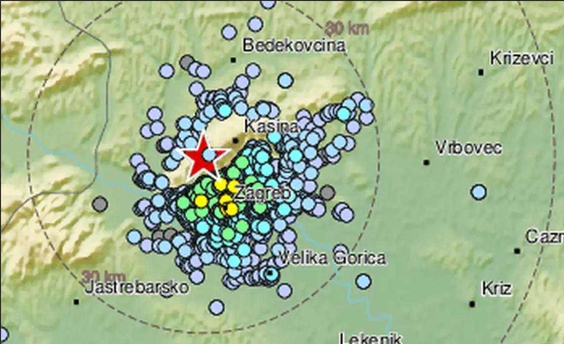 Zemljotres u Zagrebu: "Bilo je kratko, ali poput eksplozije"