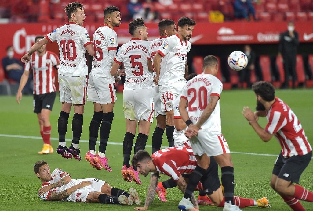 Detalj s meča na stadionu "Ramon Sančez-Pizhuan" - Avaz