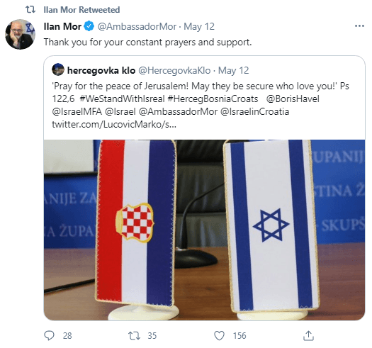 Objava Ilana Mora na Twitteru - Avaz