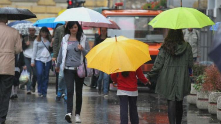 U Bosni i Hercegovini danas oblačno vrijeme, očekuju se kiša i lokalni pljuskovi