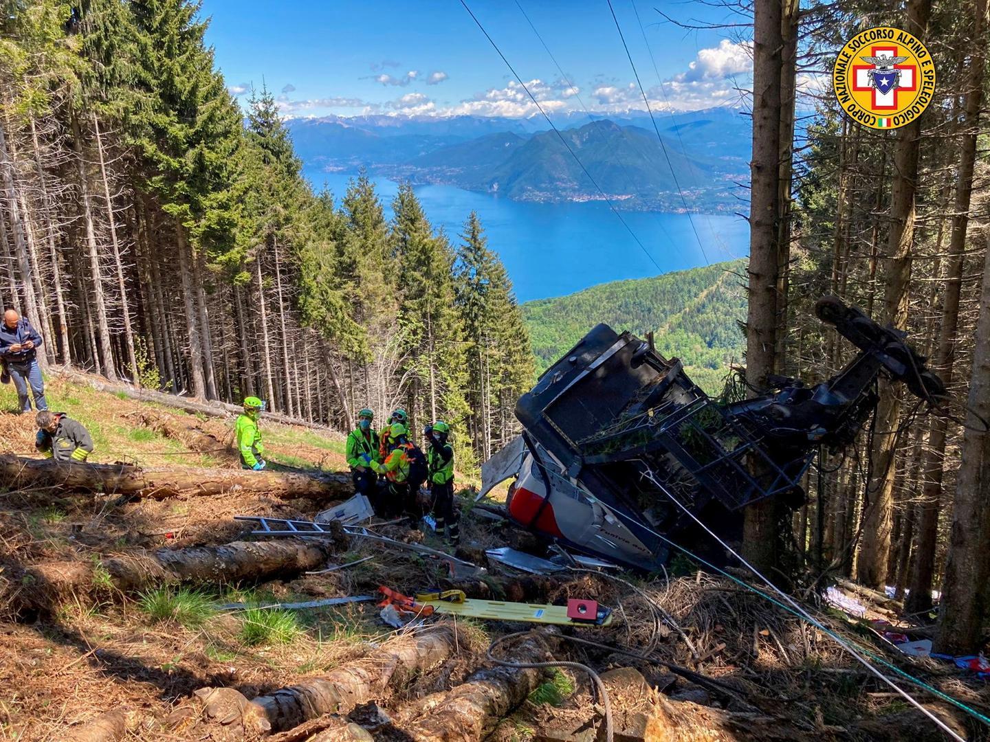 Kabina žičare nakon nezapampćene nesreće - Avaz