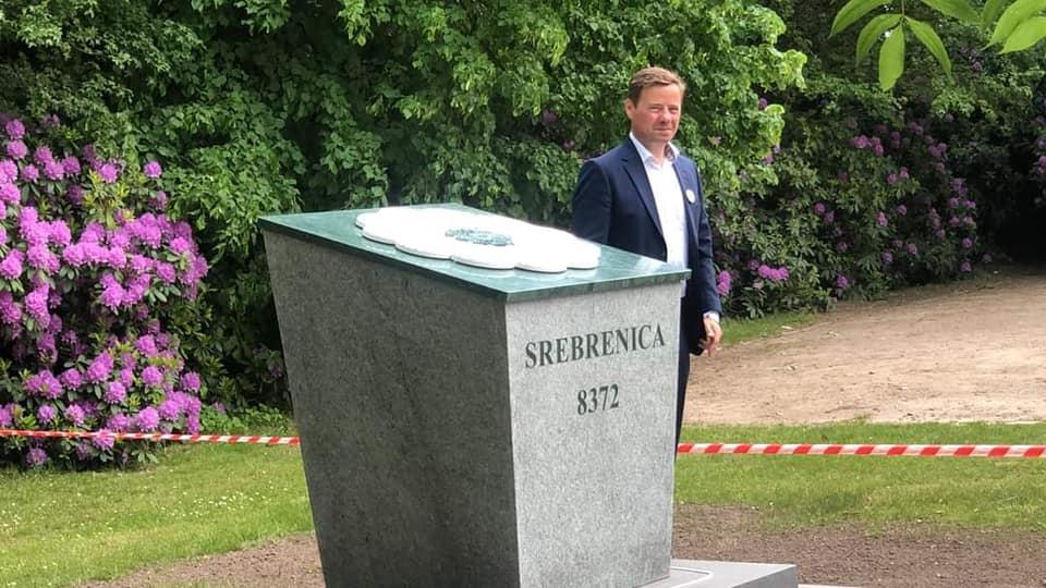 Otkriven spomenik žrtvama Srebrenice u Danskoj