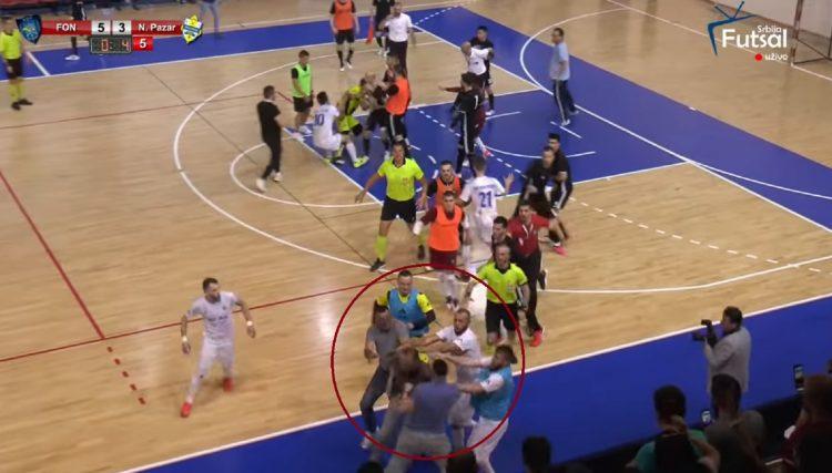 Uhapšen napadač koji je nokautirao doktora u finalu futsal šampionata