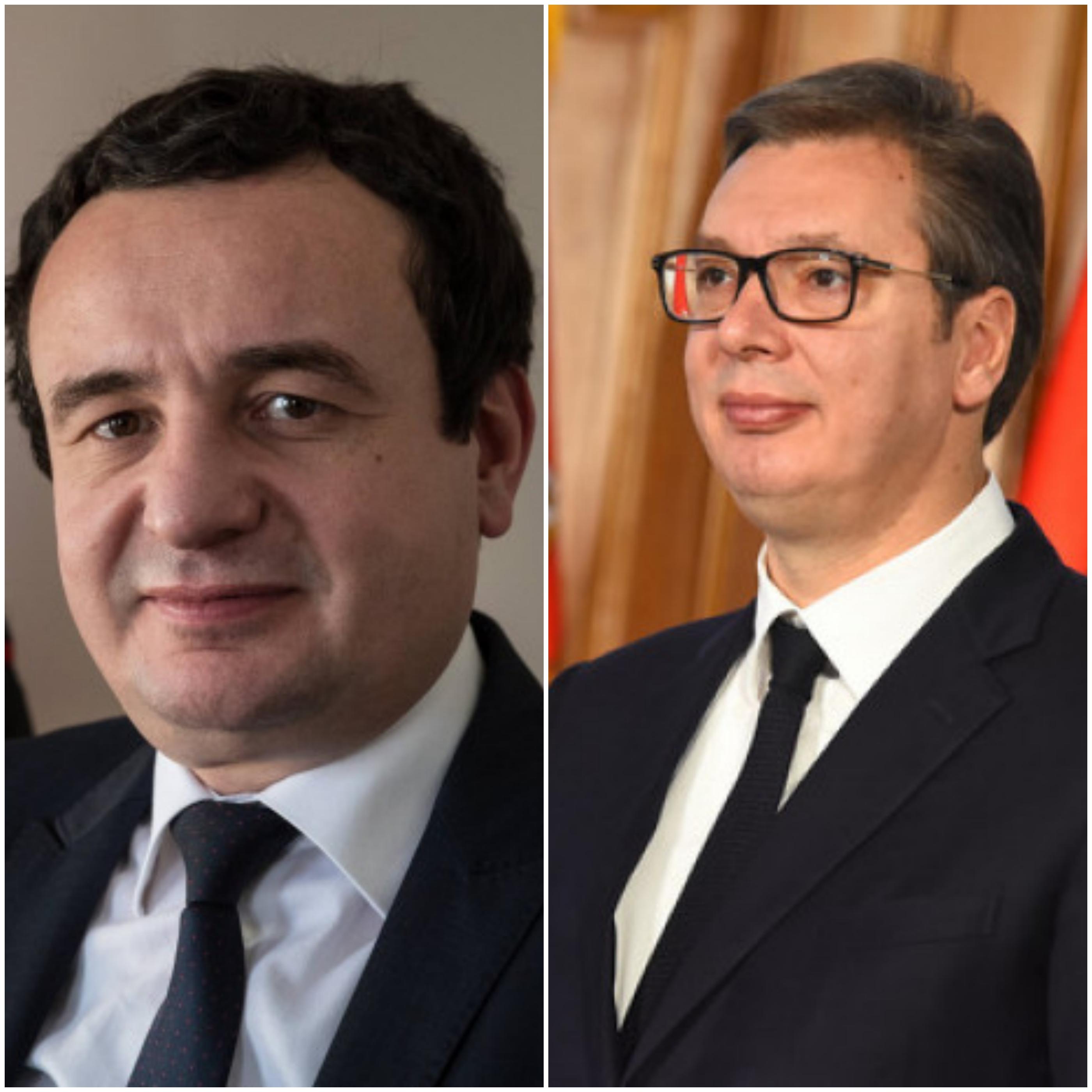 Albin Kurti and Aleksandar Vučić - Avaz