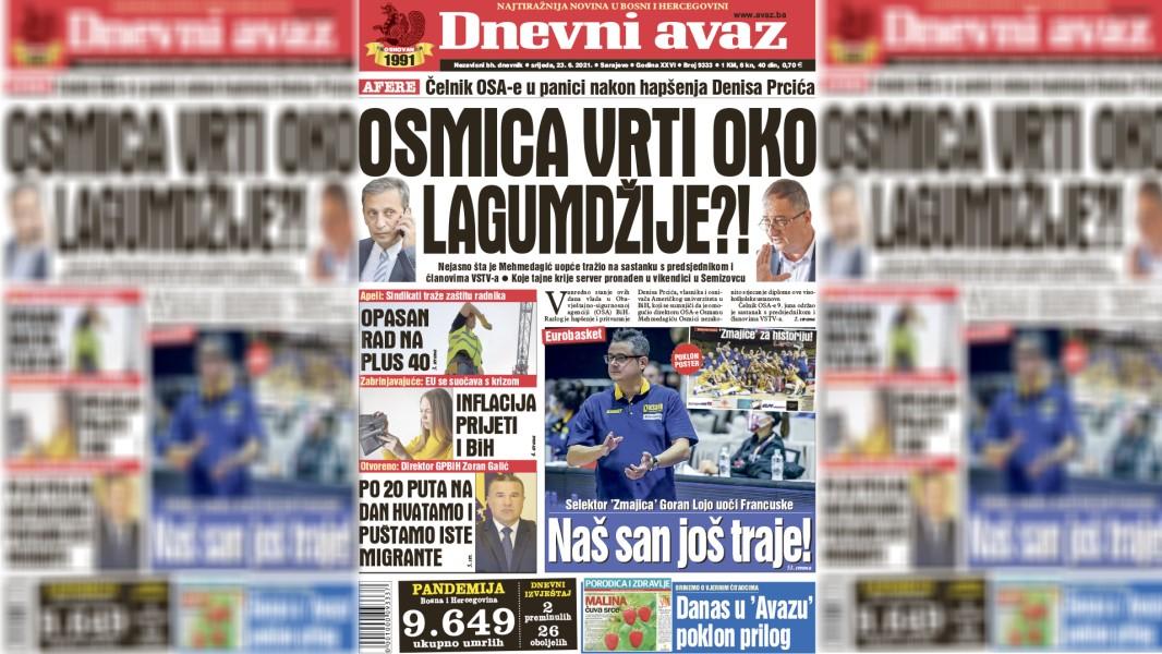 Osmica vrti oko Lagumdžije!?