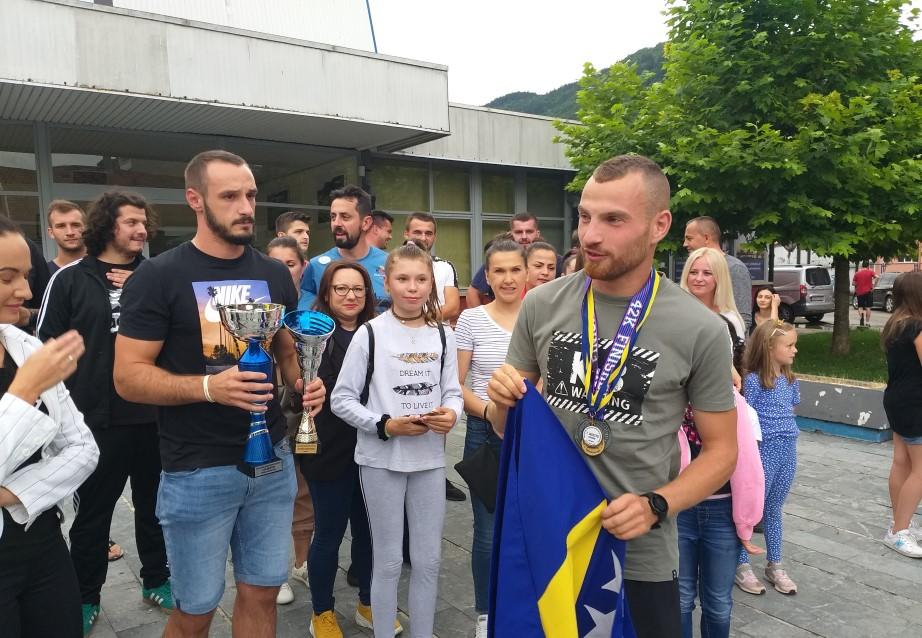 Goraždani dočekali prvaka u maratonu Emira Hastora - Avaz