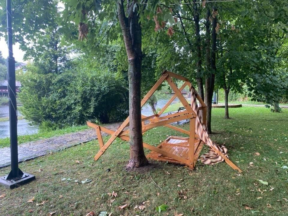 Olujno nevrijeme danas pogodilo je brojne bh. gradove - Avaz