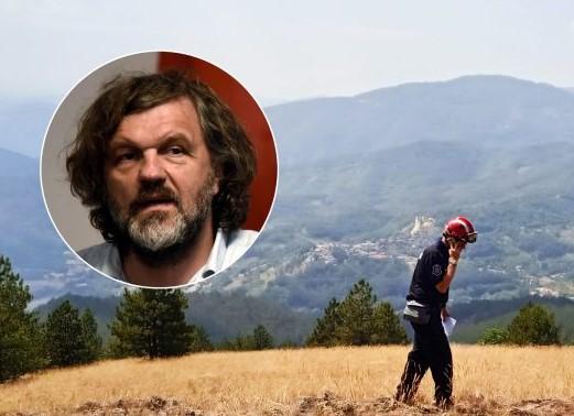 Kusturica podigao Mokru Goru na noge zbog požara u blizini Drvengrada