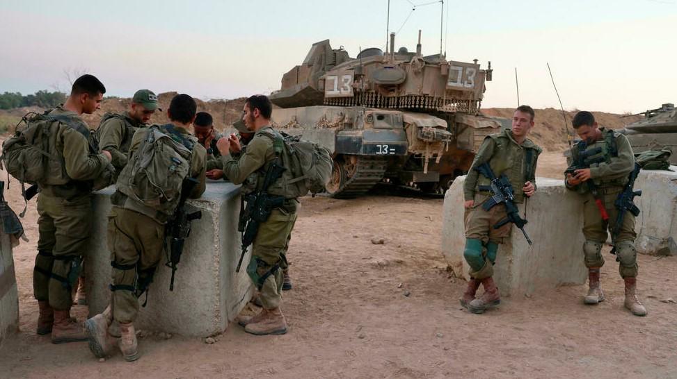 The Israeli army deployed reinforcements after Saturday's clashes at the Gaza border which fatally wounded a Palestinian and left a boy and an Israeli policeman in critical condition - Avaz