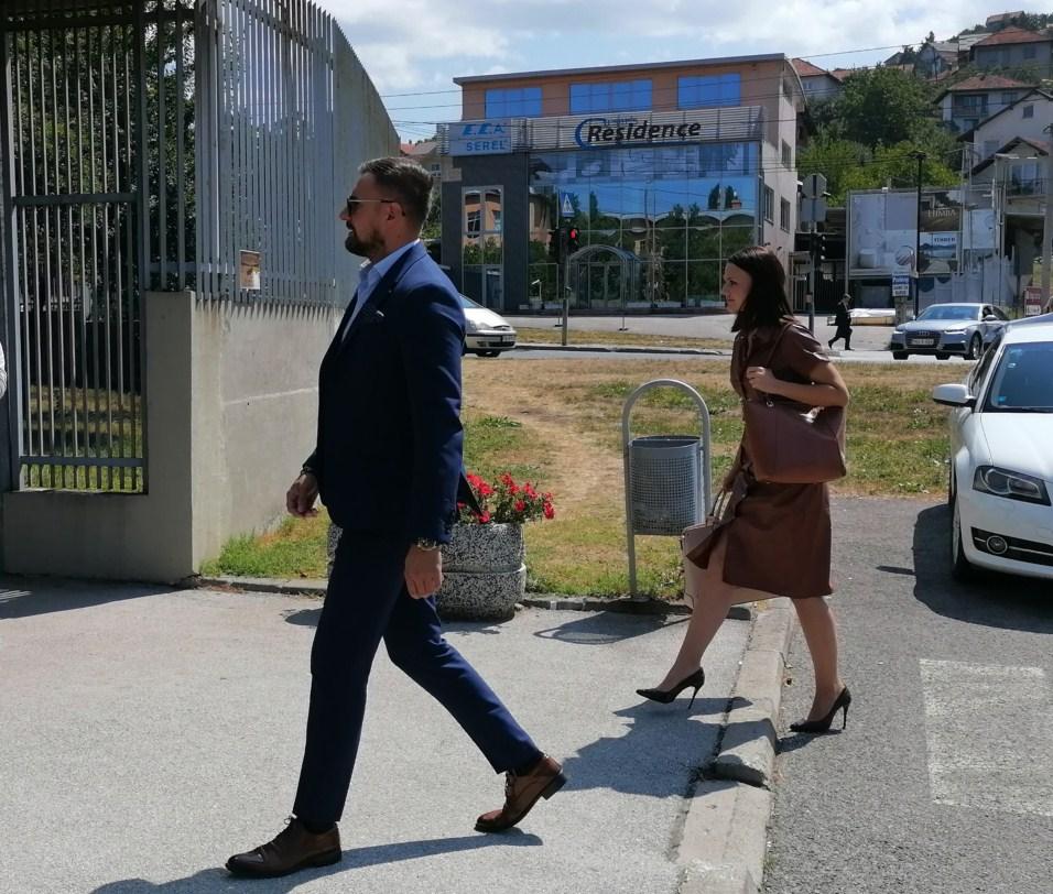 The accused and their lawyers arrived at the trial - Avaz