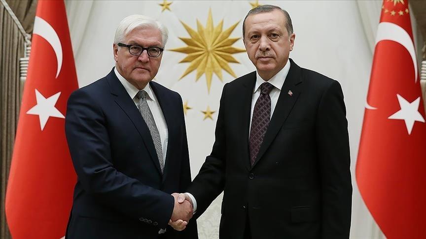 Frank-Walter Steinmeier and Recep Tayyip Erdogan - Avaz