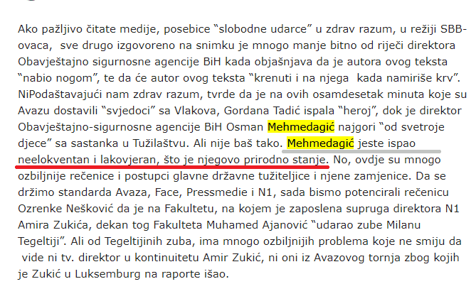 Tekst Avde Avdića - Avaz