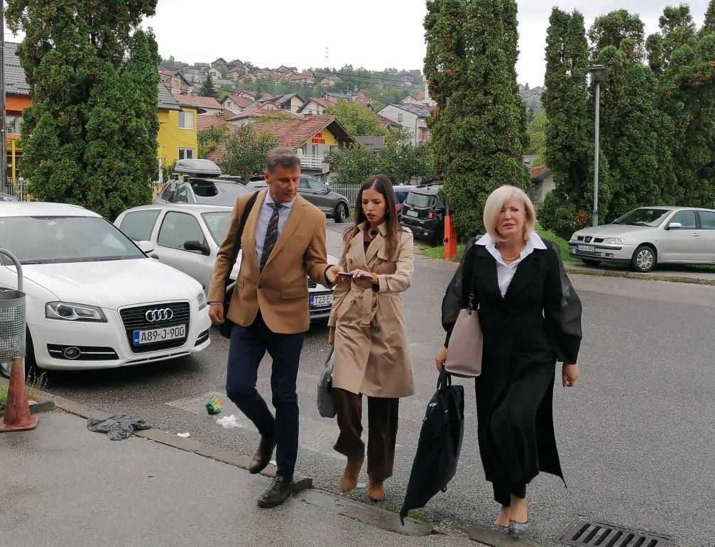 Dolazak Novalića na današnje ročište - Avaz