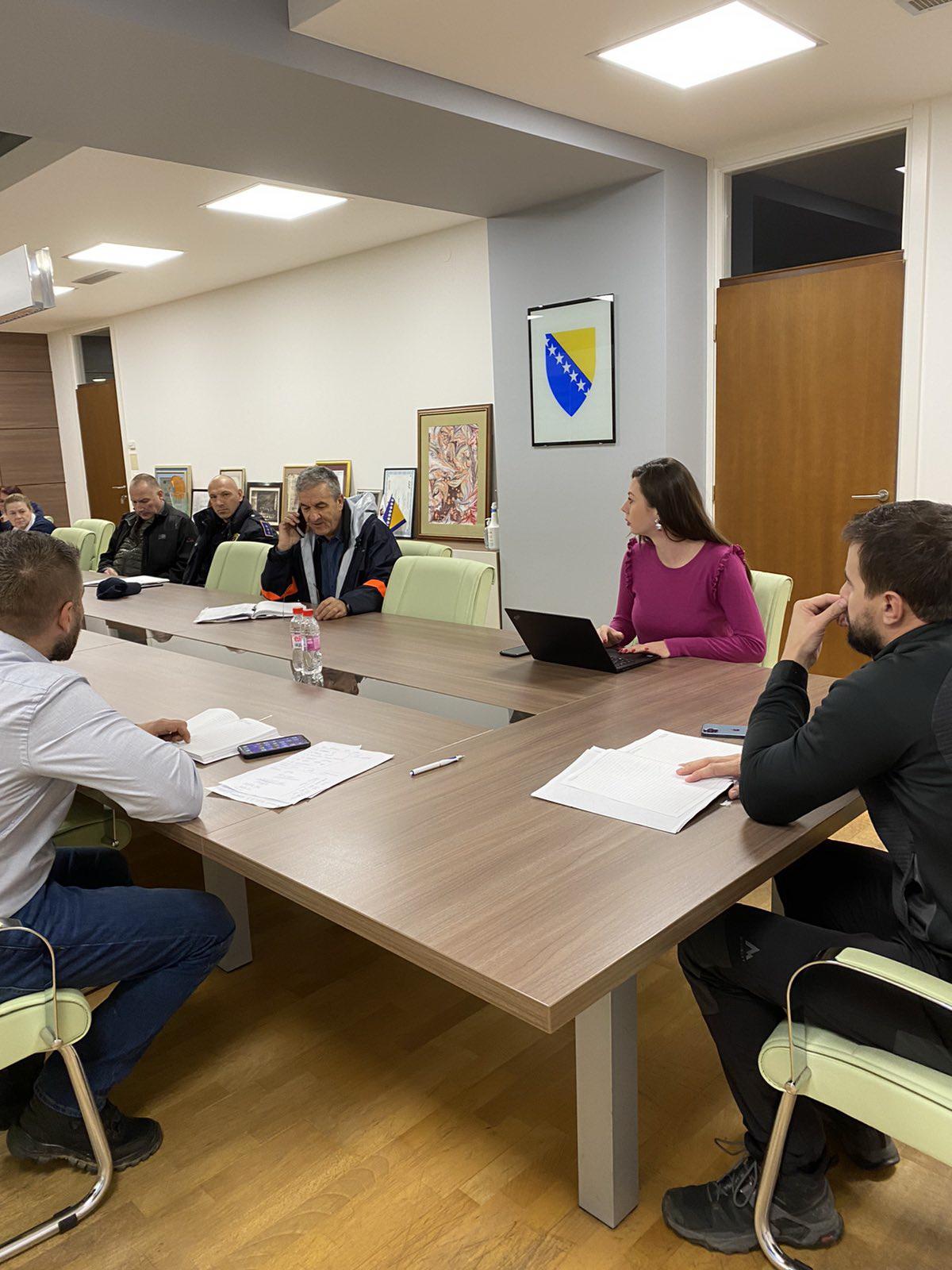 Održana III vanredna sjednica Štaba civilne zaštite Općine Ilidža - Avaz